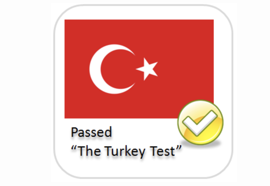 Does Your Code Pass The Turkey Test Js Edition Onur Gumus S Blog